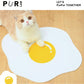 PurLab Fried Egg Silicone Spill Proof Pet Food Mat - {{product.type}} - PawPawUp
