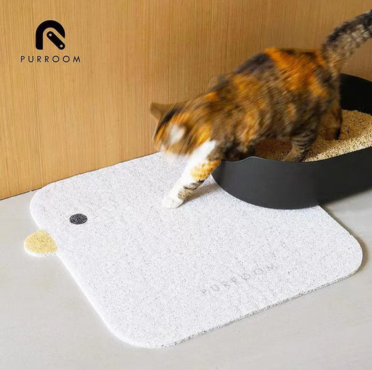 PURROOM Large Non-Slip Multi-Functional Cat Litter Mat Pet Mat - {{product.type}} - PawPawUp