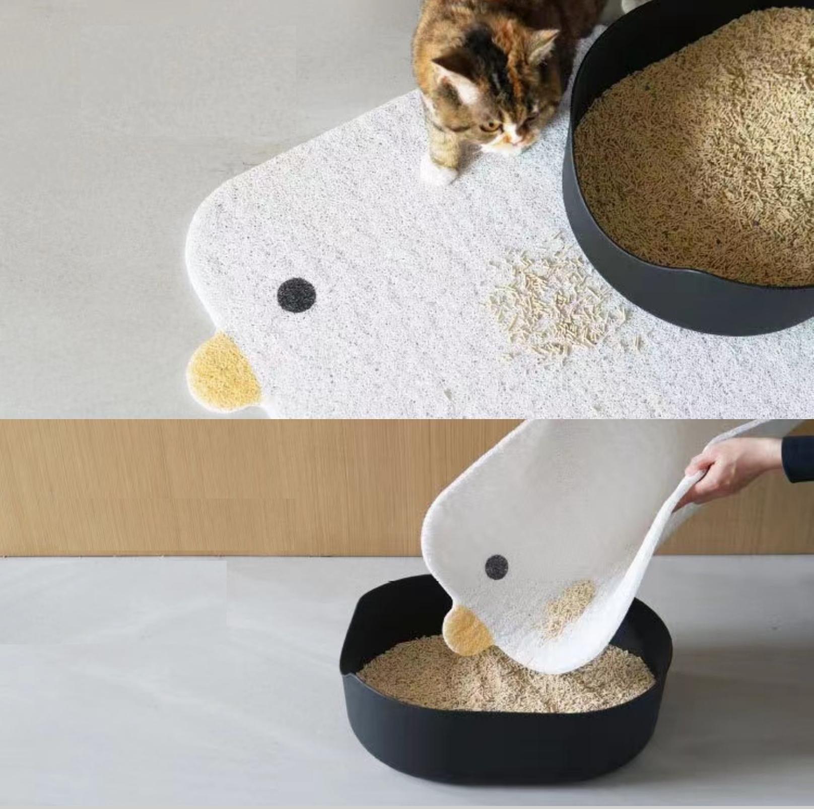 Cat litter mat clearance large