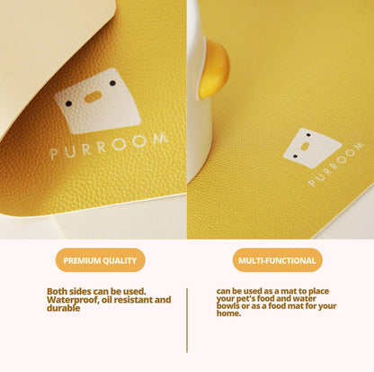 PURROOM Little Chicken Series - Anti-Slip Pet Food Mat - {{product.type}} - PawPawUp