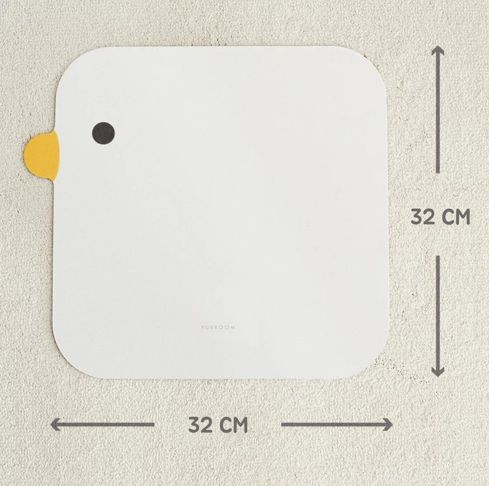 PURROOM Little Chicken Series: Food Mat Bowl Mat - {{product.type}} - PawPawUp