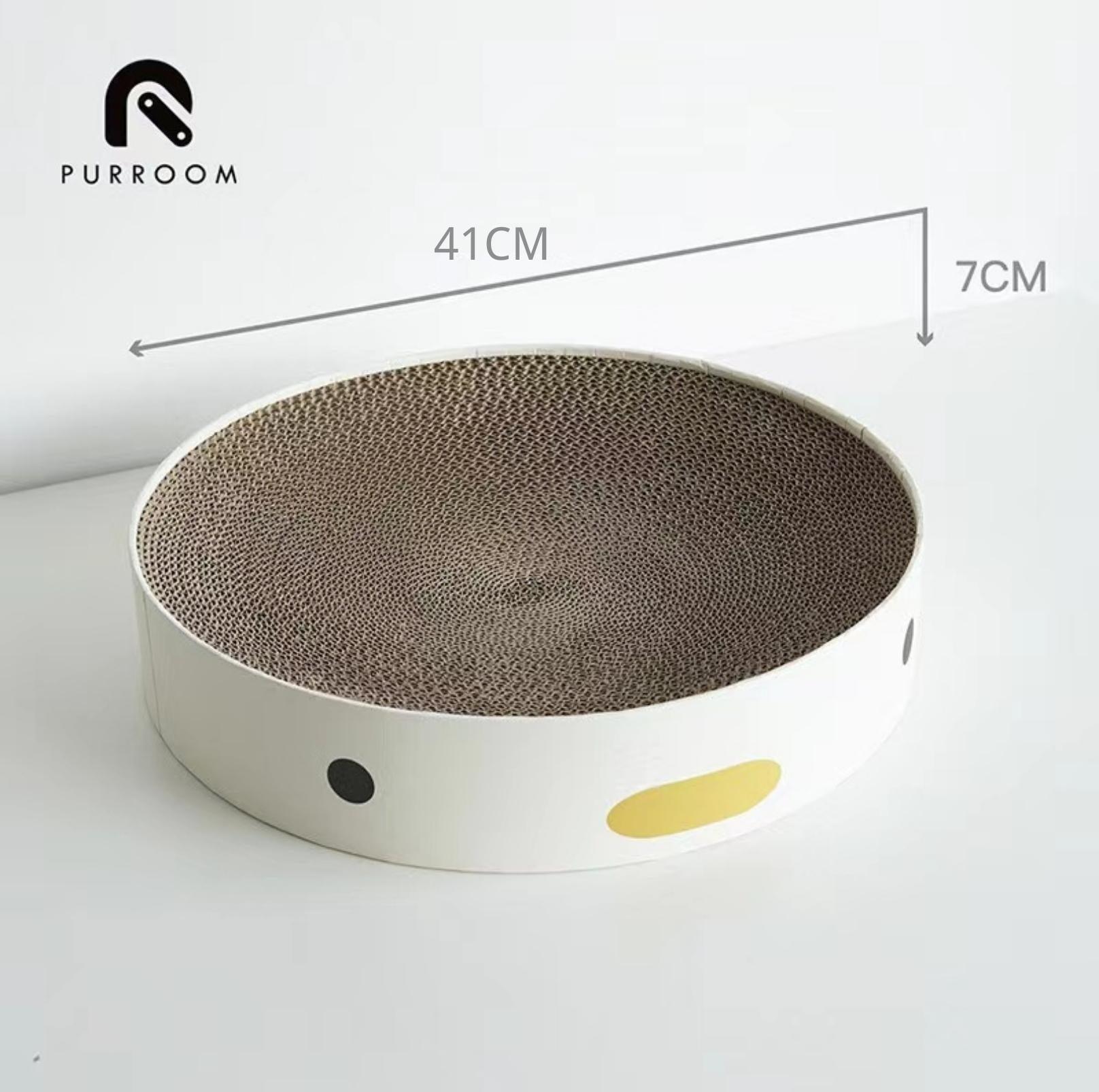 PURROOM Little Chicken Series- Round Scratching Board (LARGER ONE) - {{product.type}} - PawPawUp