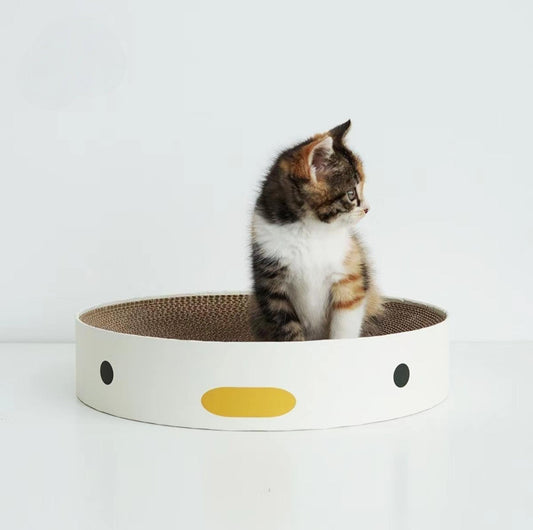 PURROOM Little Chicken Series- Round Scratching Board (LARGER ONE) - {{product.type}} - PawPawUp