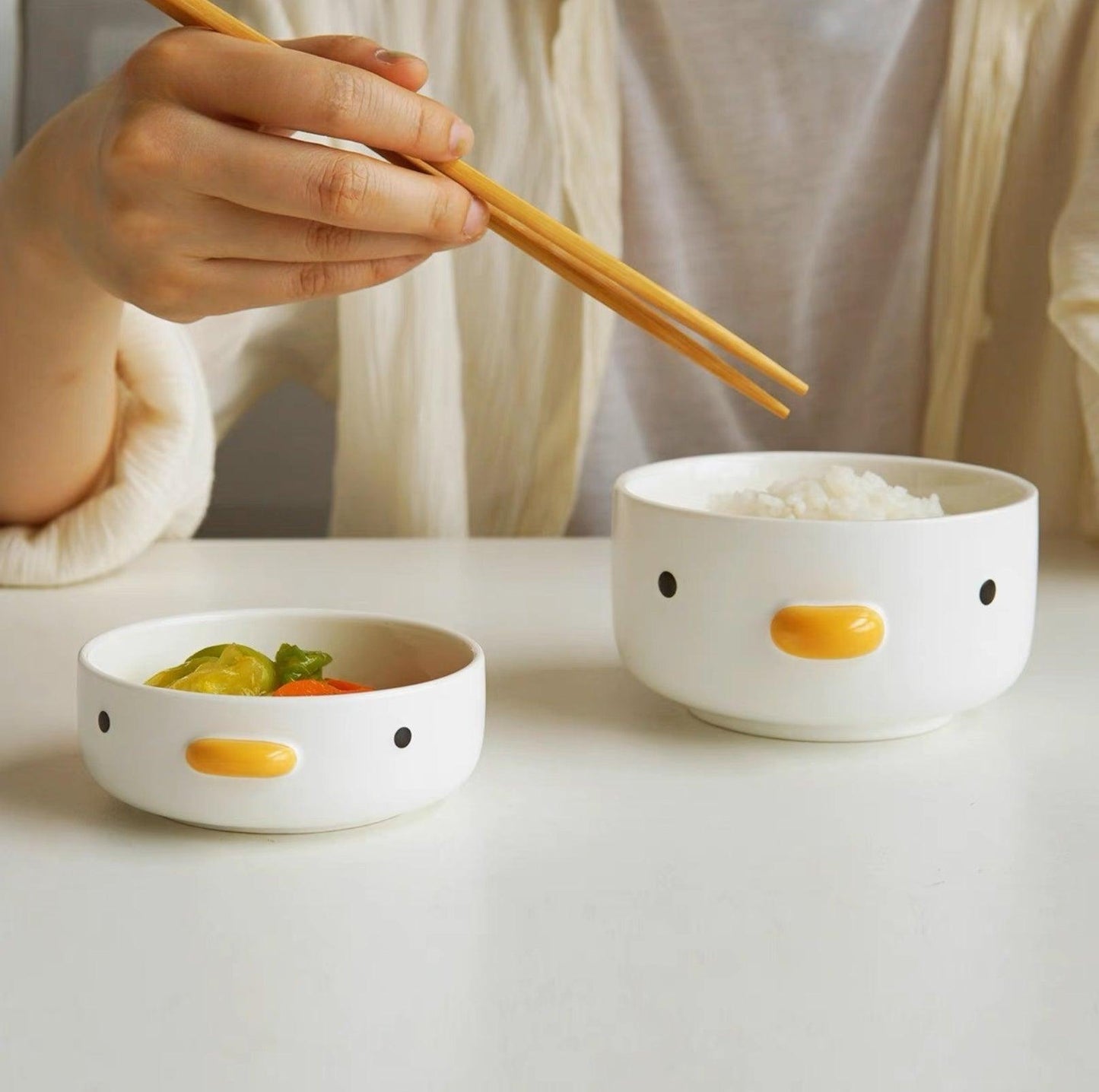 PURROOM Little Chicken Style Human Use Tableware- Matches with Pet Bowls - {{product.type}} - PawPawUp