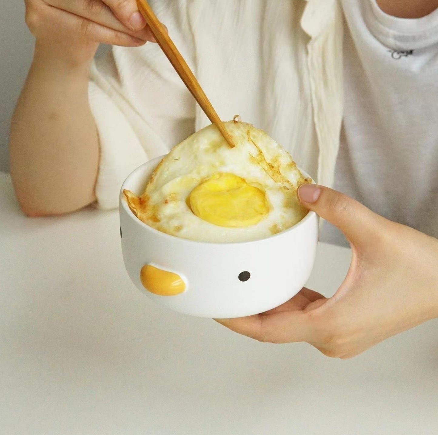 PURROOM Little Chicken Style Human Use Tableware- Matches with Pet Bowls - {{product.type}} - PawPawUp