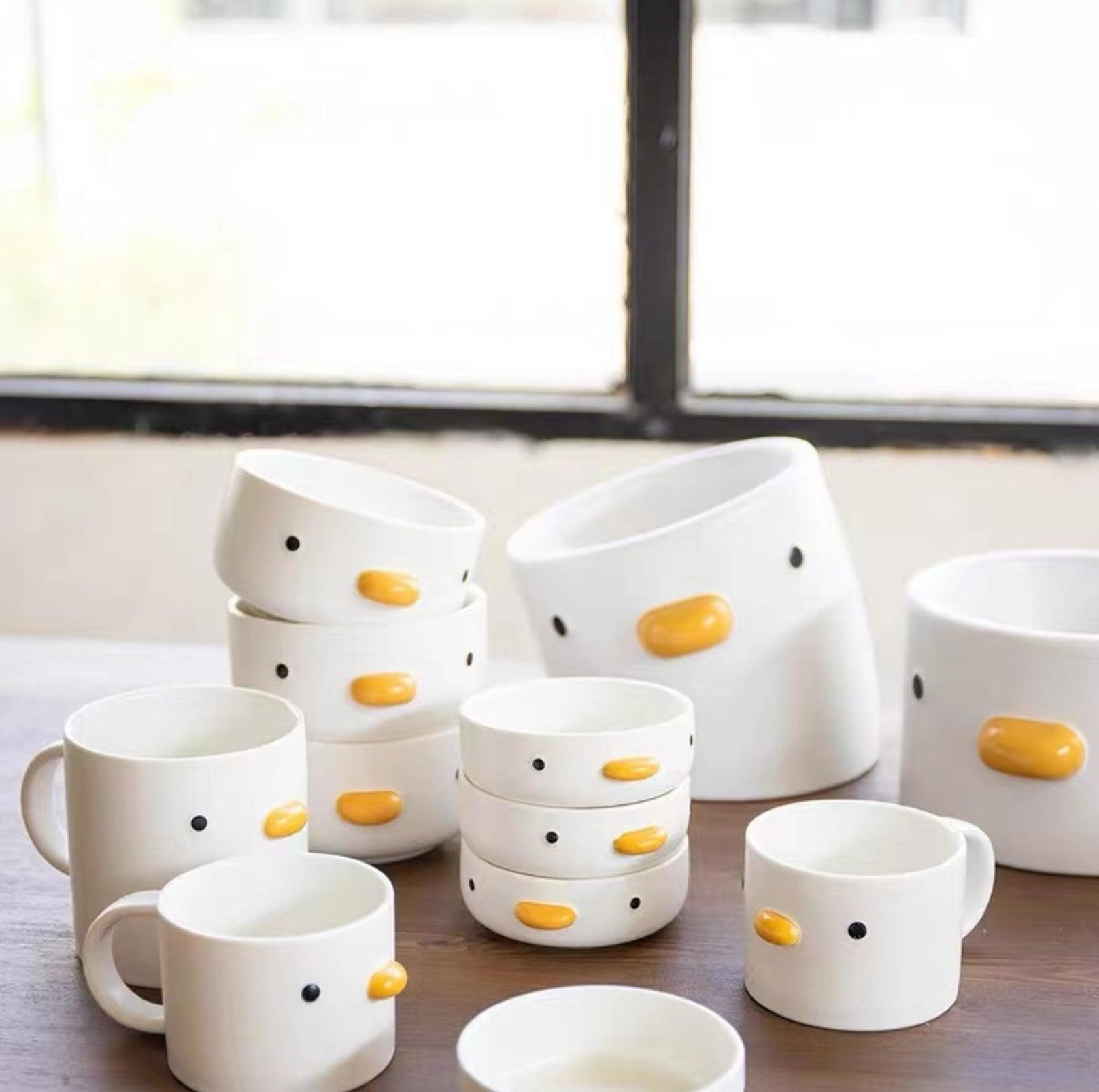 PURROOM Little Chicken Style Human Use Tableware- Matches with Pet Bowls - {{product.type}} - PawPawUp