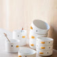 PURROOM Little Chicken Style Human Use Tableware, Matching Little Chicken Style Pet Bowl - {{product.type}} - PawPawUp