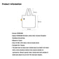 PURROOM Original Little Chicken Canvas Casual Shopping Bag - {{product.type}} - PawPawUp