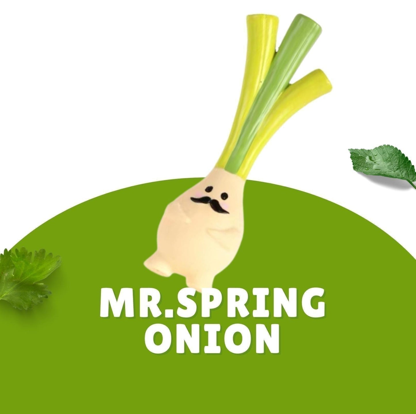 Q-Monster Dog Toy Chewing and Sounding - Mr. Spring Onion, Ginger and Garlic - {{product.type}} - PawPawUp