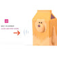 Q-Monster Latex Dog Toy Chewing and Sounding - Box Friend Boredom Buster - {{product.type}} - PawPawUp