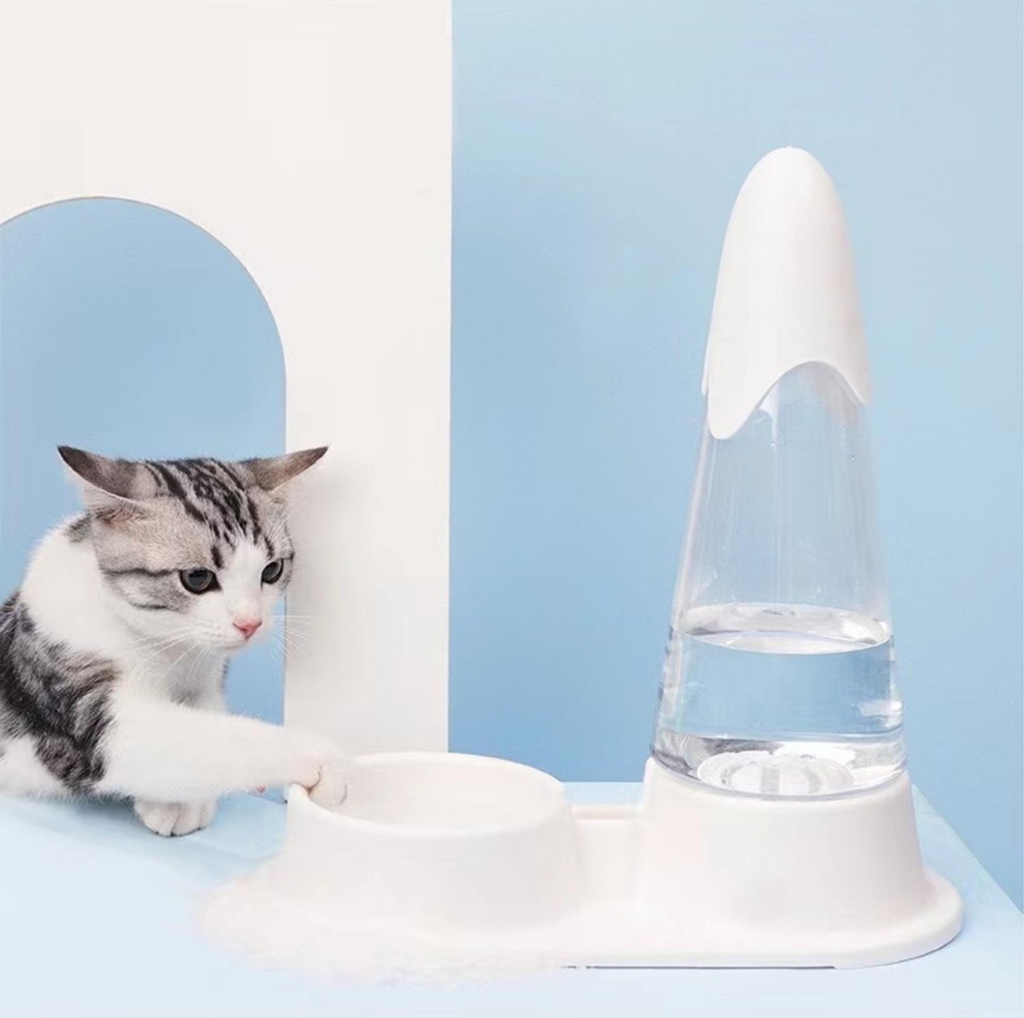 ZeZe Snow Mountain Automatic Pet Water Dispenser Fountain - {{product.type}} - PawPawUp