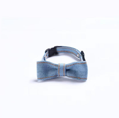 Stunning Denim Series Adjustable Pet Collars - {{product.type}} - PawPawUp