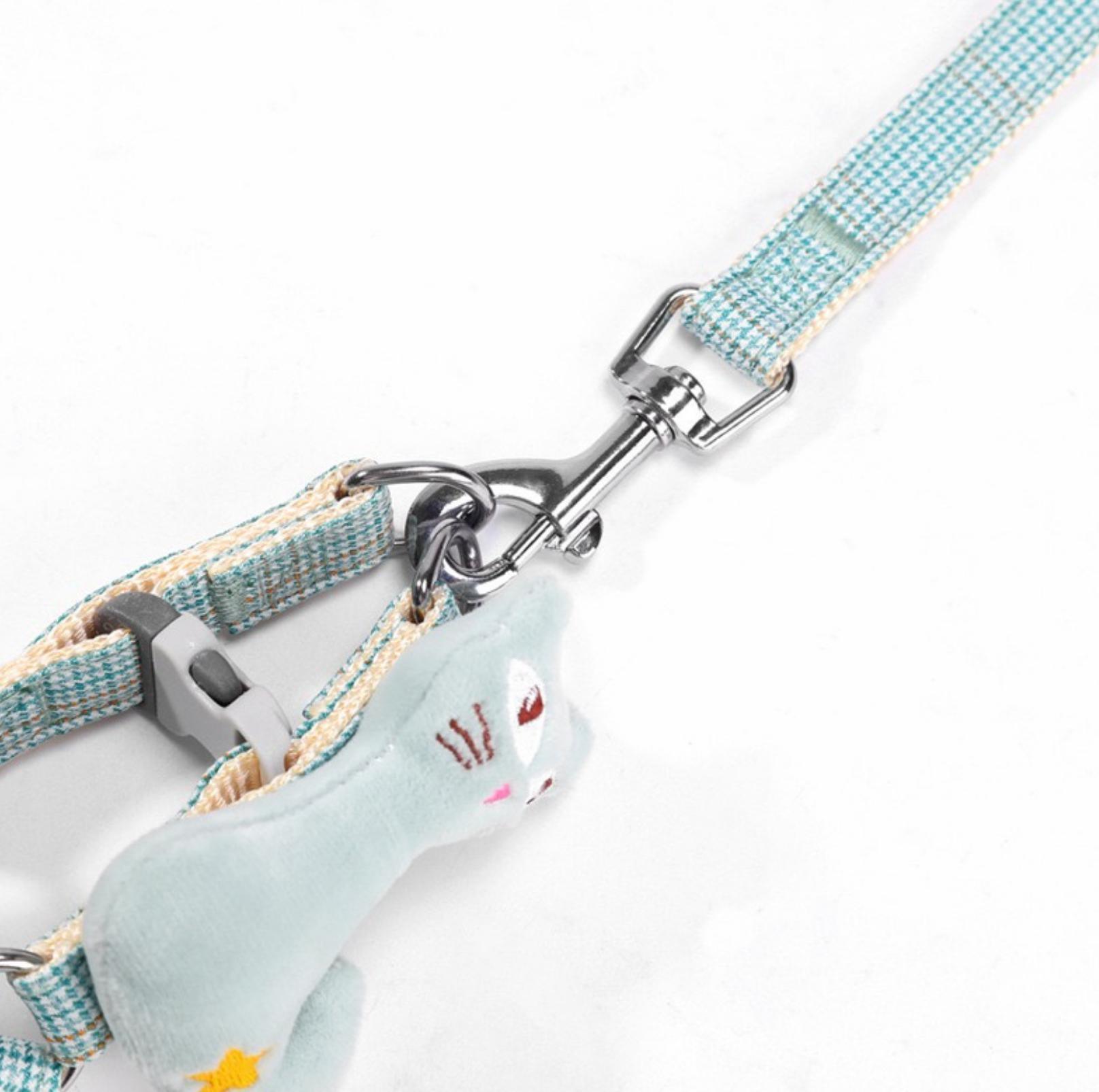 Stunning Pet Leash with Embroidered Cartoon - {{product.type}} - PawPawUp