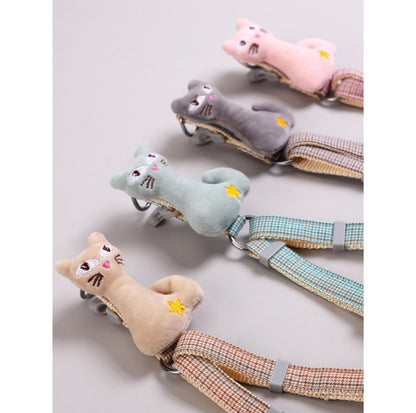 Stunning Pet Leash with Embroidered Cartoon - {{product.type}} - PawPawUp