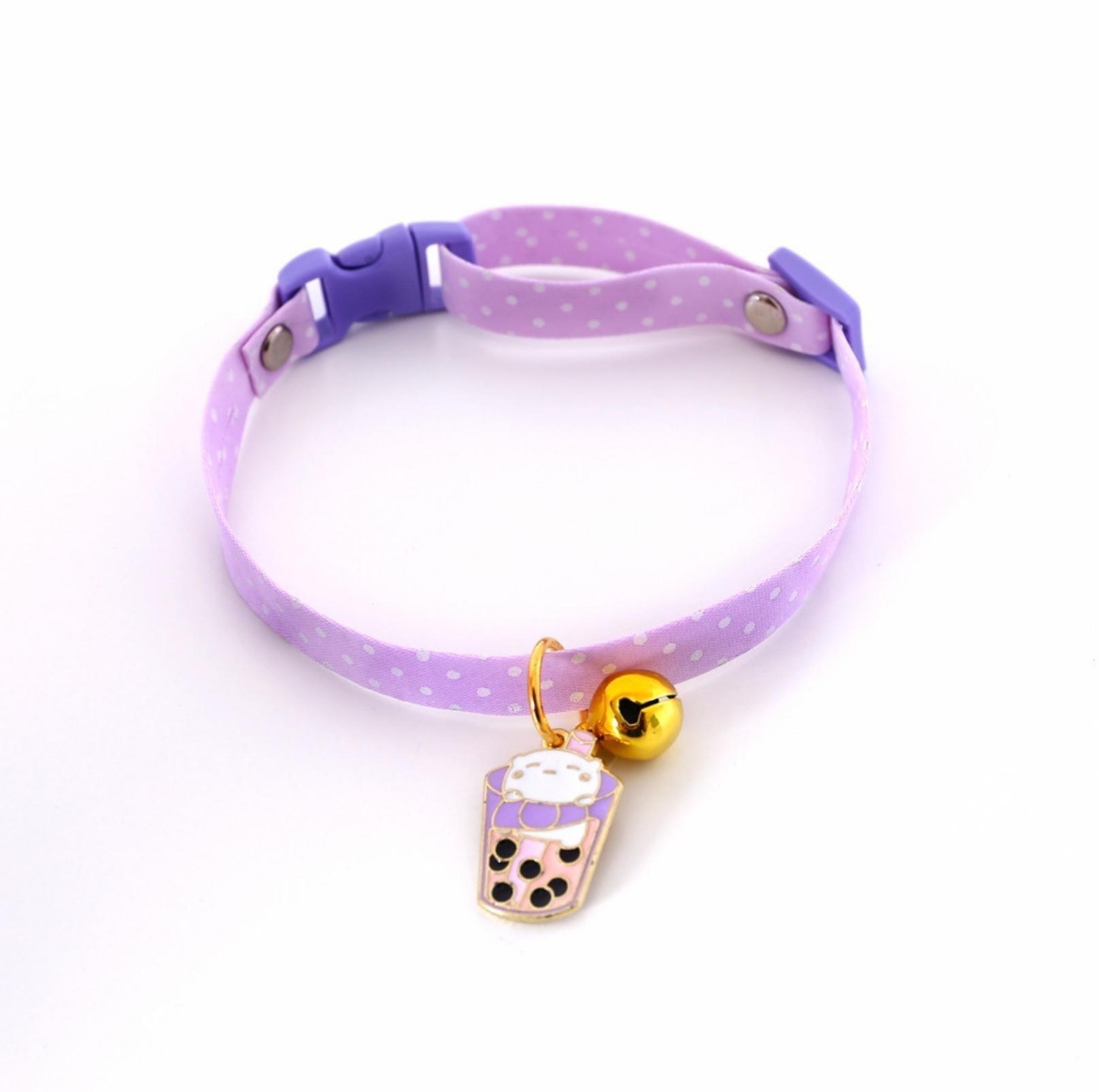 Stylish Cartoon Pendant Adjustable Pet Collar For Cats and Dogs - {{product.type}} - PawPawUp