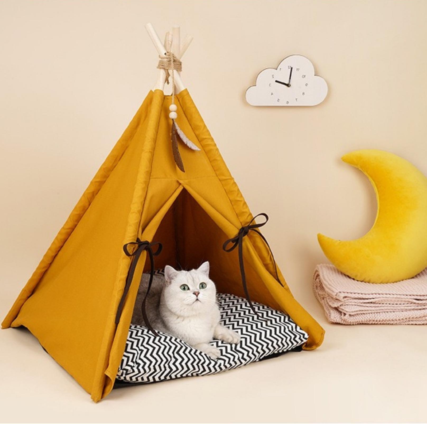 ZeZe Sunset Tent For Pet Cat Bed Dog Bed - {{product.type}} - PawPawUp