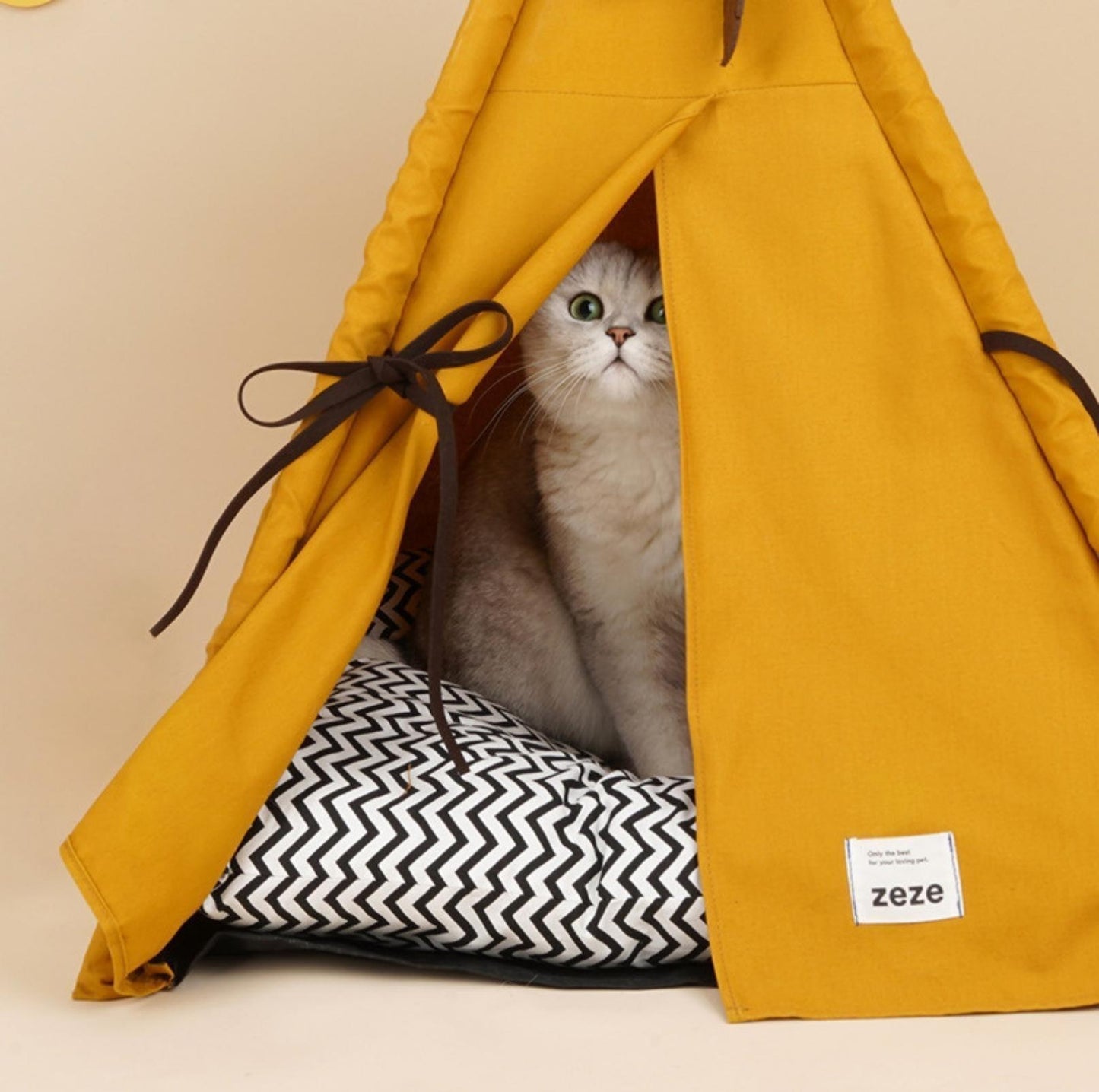 ZeZe Sunset Tent For Pet Cat Bed Dog Bed - {{product.type}} - PawPawUp