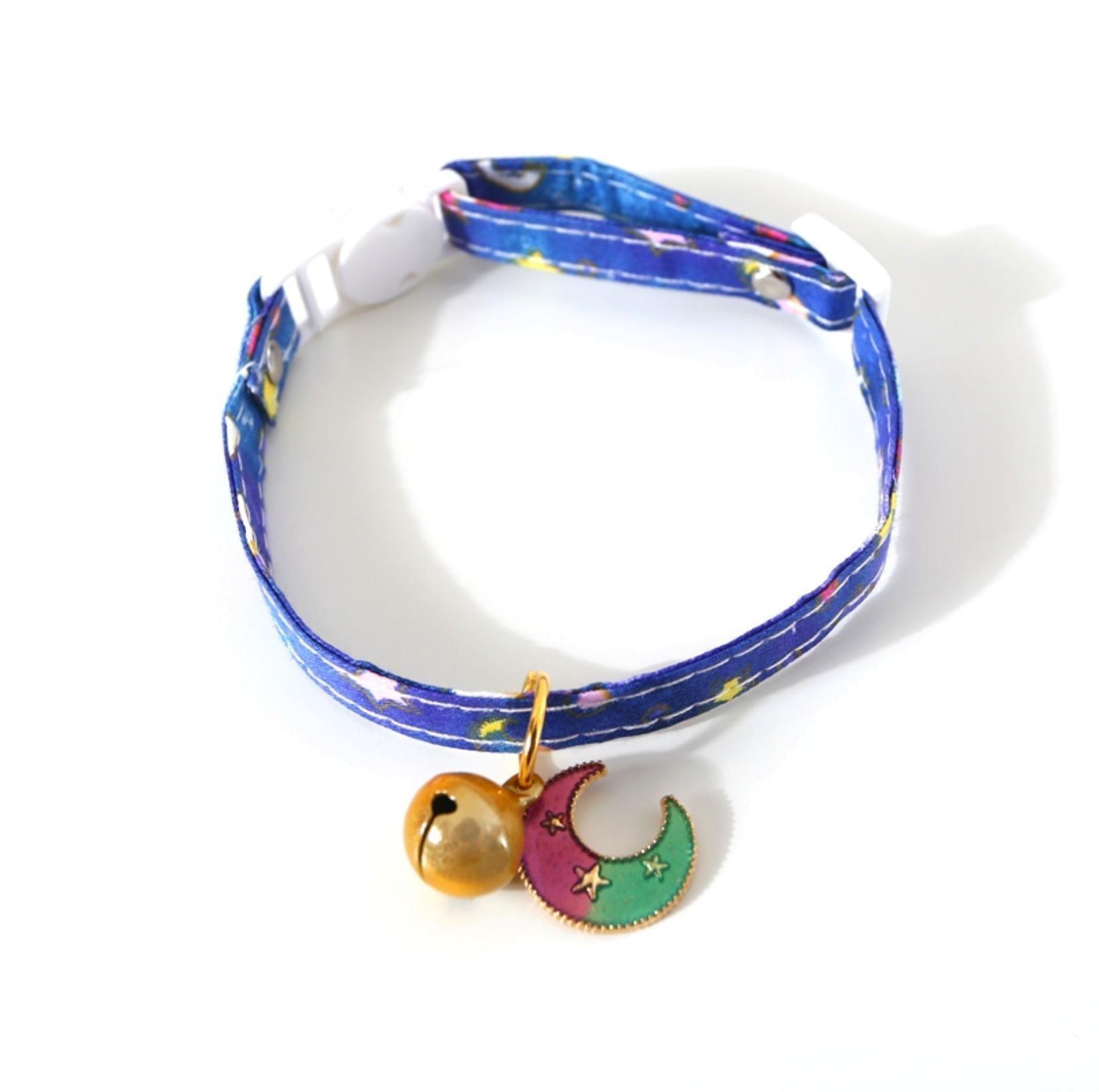 Crescent moon sales cat collar