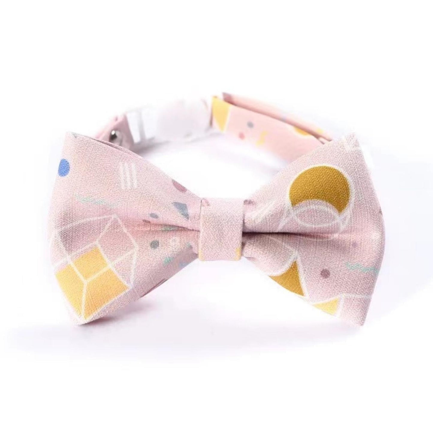 Tie and Bow Style Adjustable Pet Collar - {{product.type}} - PawPawUp