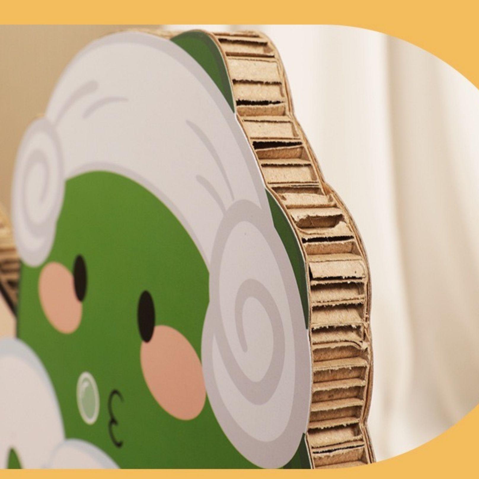 Tinypet Bubble Bath Corrugated Paper Scratching Board Cat Scratcher - {{product.type}} - PawPawUp