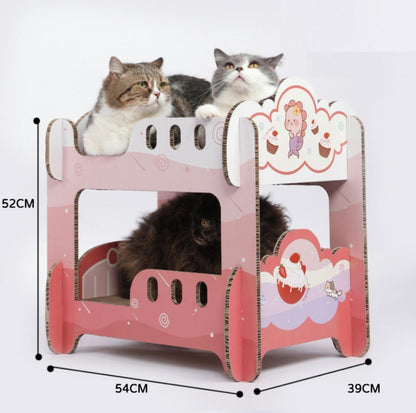 Tinypet "Bunk Bed" Scratching Board Cat Scratcher - {{product.type}} - PawPawUp