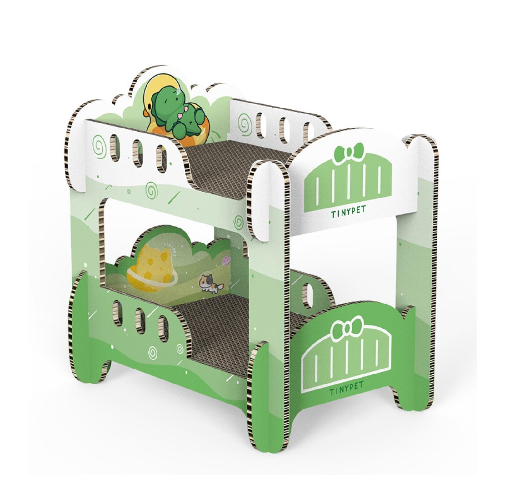 Tinypet "Bunk Bed" Scratching Board Cat Scratcher - {{product.type}} - PawPawUp