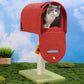 Cute Mailbox Sisal Cat Scratching Post Tree with Interactive Window - {{product.type}} - PawPawUp