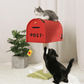 Cute Mailbox Sisal Cat Scratching Post Tree with Interactive Window - {{product.type}} - PawPawUp