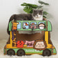 Tinypet "Double-Decker Animal Bus" Corrugated Paper Cat Scratcher Cat Toy - {{product.type}} - PawPawUp