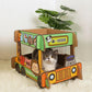 Tinypet "Double-Decker Animal Bus" Corrugated Paper Cat Scratcher Cat Toy - {{product.type}} - PawPawUp