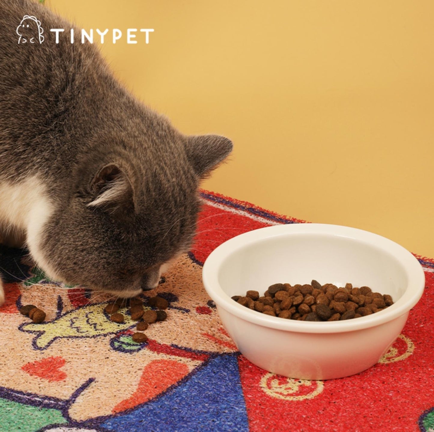 Tinypet Large Non-Slip and Hard-Wearing Cat Litter Mat Multiple Uses - {{product.type}} - PawPawUp