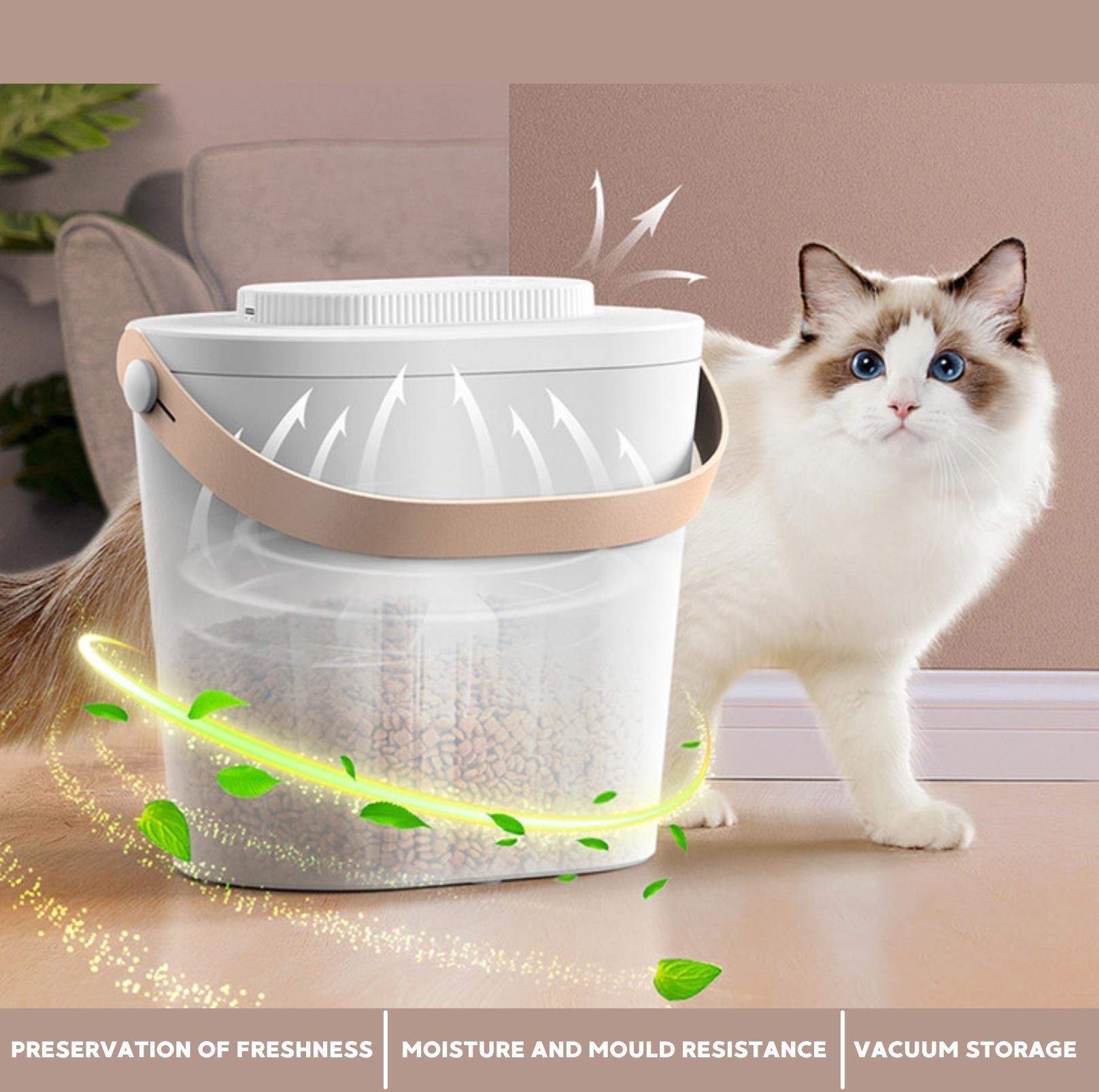 Uah Pet Smart Vacuum Seal Storage Container - {{product.type}} - PawPawUp