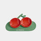 Vetreska Cherry Ceramic Cat Bowls Small Dog Bowls - {{product.type}} - PawPawUp