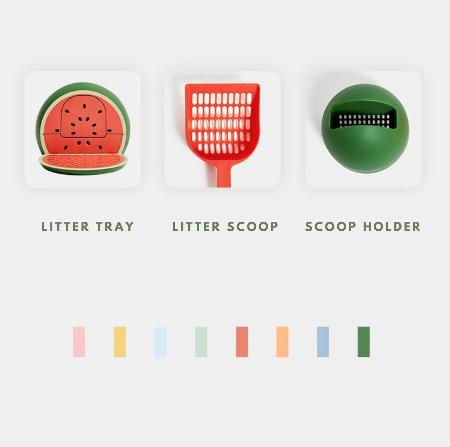 Vetreska Fruit Cat Litter Tray Cat Litter Box - {{product.type}} - PawPawUp