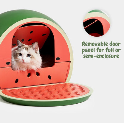 Vetreska Fruit Cat Litter Tray Cat Litter Box - {{product.type}} - PawPawUp