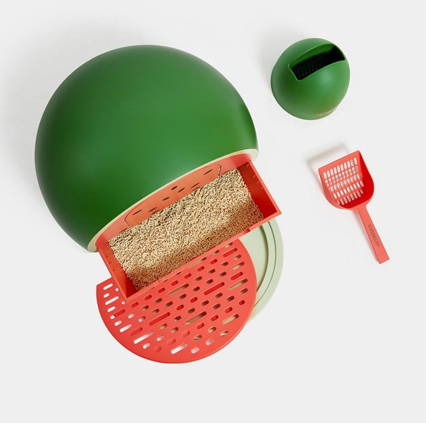 Vetreska Fruit Cat Litter Tray Cat Litter Box - {{product.type}} - PawPawUp