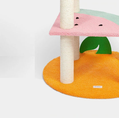 Vetreska Fruity Climbing Frame Cat Tree With Scratching Post - {{product.type}} - PawPawUp