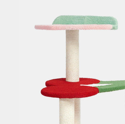 Vetreska Fruity Climbing Frame Cat Tree With Scratching Post - {{product.type}} - PawPawUp