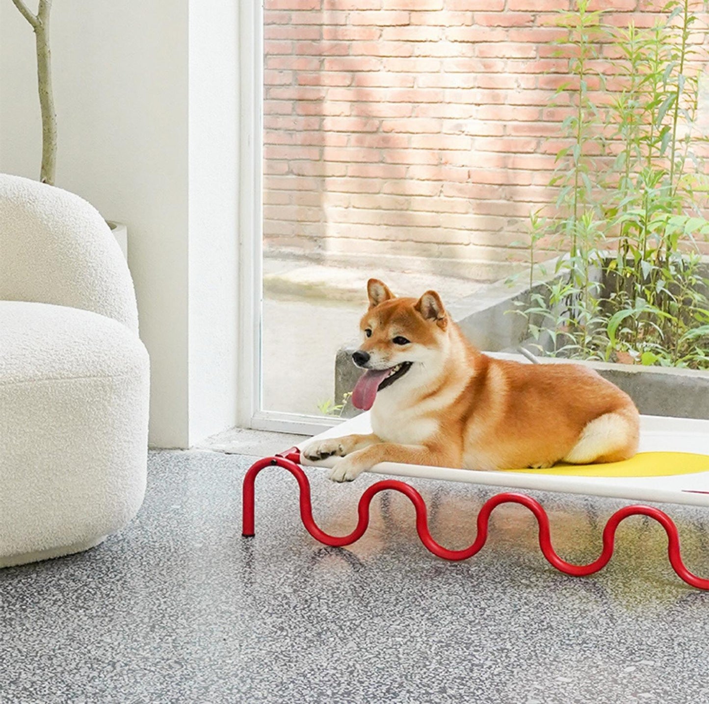 ZeZe Wave-Style Elevated Pet Dog Bed Cat Bed - {{product.type}} - PawPawUp