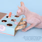 Whack-a-Mole Cat Scratching Board 3 In 1 Scratcher - {{product.type}} - PawPawUp