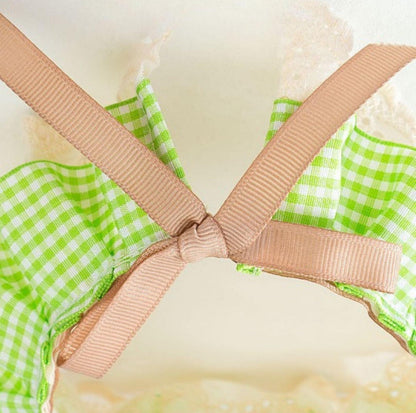 Woven Plaid Bow-Tie Pet Bib - {{product.type}} - PawPawUp