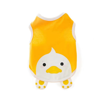 Yellow Duck Spring/Summer Cat Vest Pet Apparel - {{product.type}} - PawPawUp