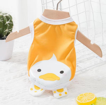 Yellow Duck Spring/Summer Cat Vest Pet Apparel - {{product.type}} - PawPawUp