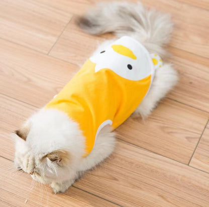 Yellow Duck Spring/Summer Cat Vest Pet Apparel - {{product.type}} - PawPawUp