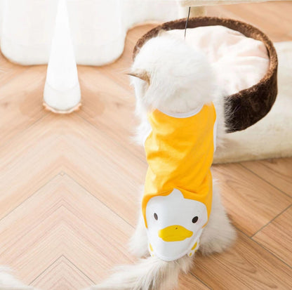 Yellow Duck Spring/Summer Cat Vest Pet Apparel - {{product.type}} - PawPawUp