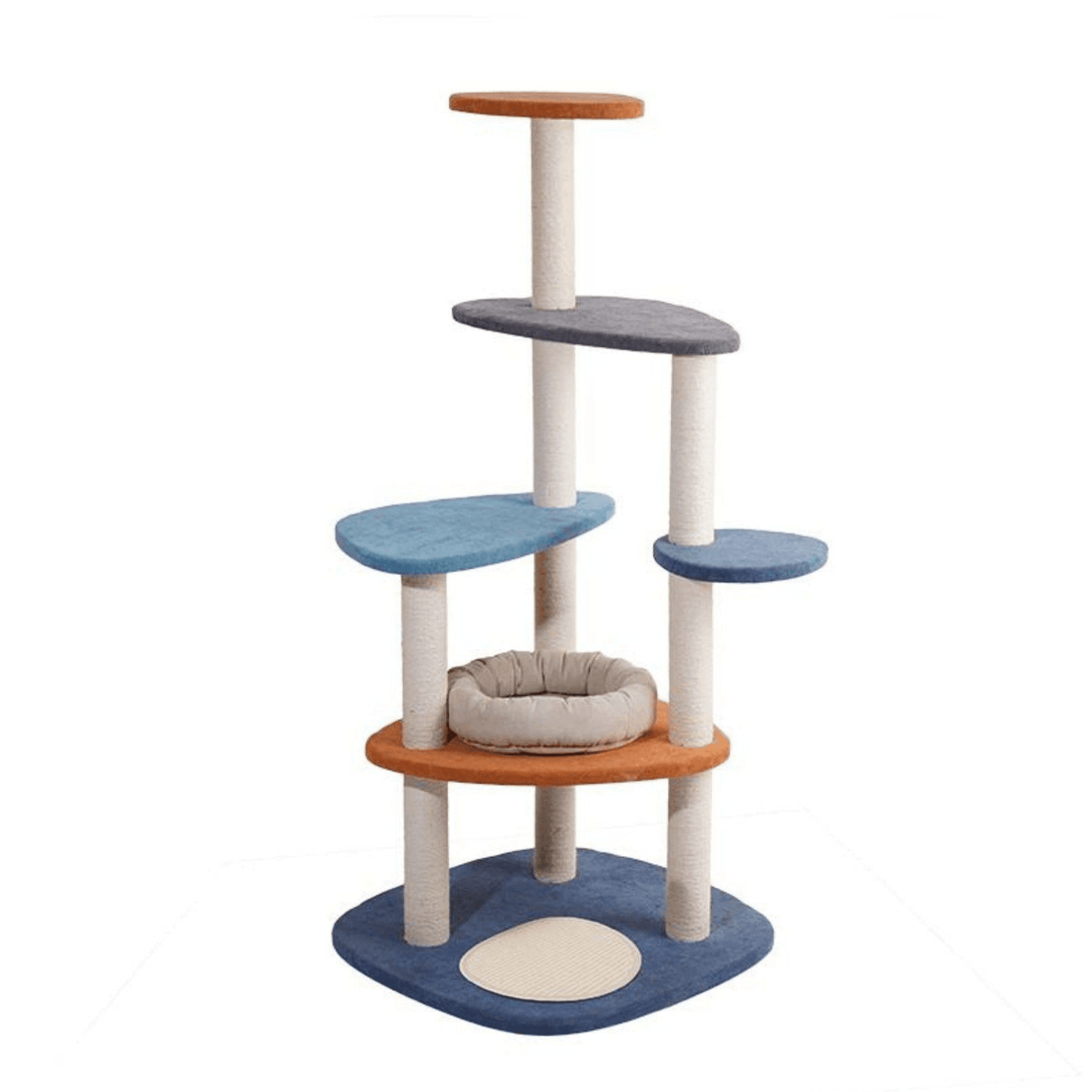 ZeZe Abstract Cat Tree with Multiple Platforms - {{product.type}} - PawPawUp