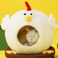 ZeZe Cluck Four Season Multi-Functional Cat Bed House With Scratchers - {{product.type}} - PawPawUp