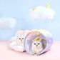 ZeZe Rainbow Tunnel Toys and Removable Cat Bed - {{product.type}} - PawPawUp