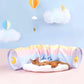 ZeZe Rainbow Tunnel Toys and Removable Cat Bed - {{product.type}} - PawPawUp