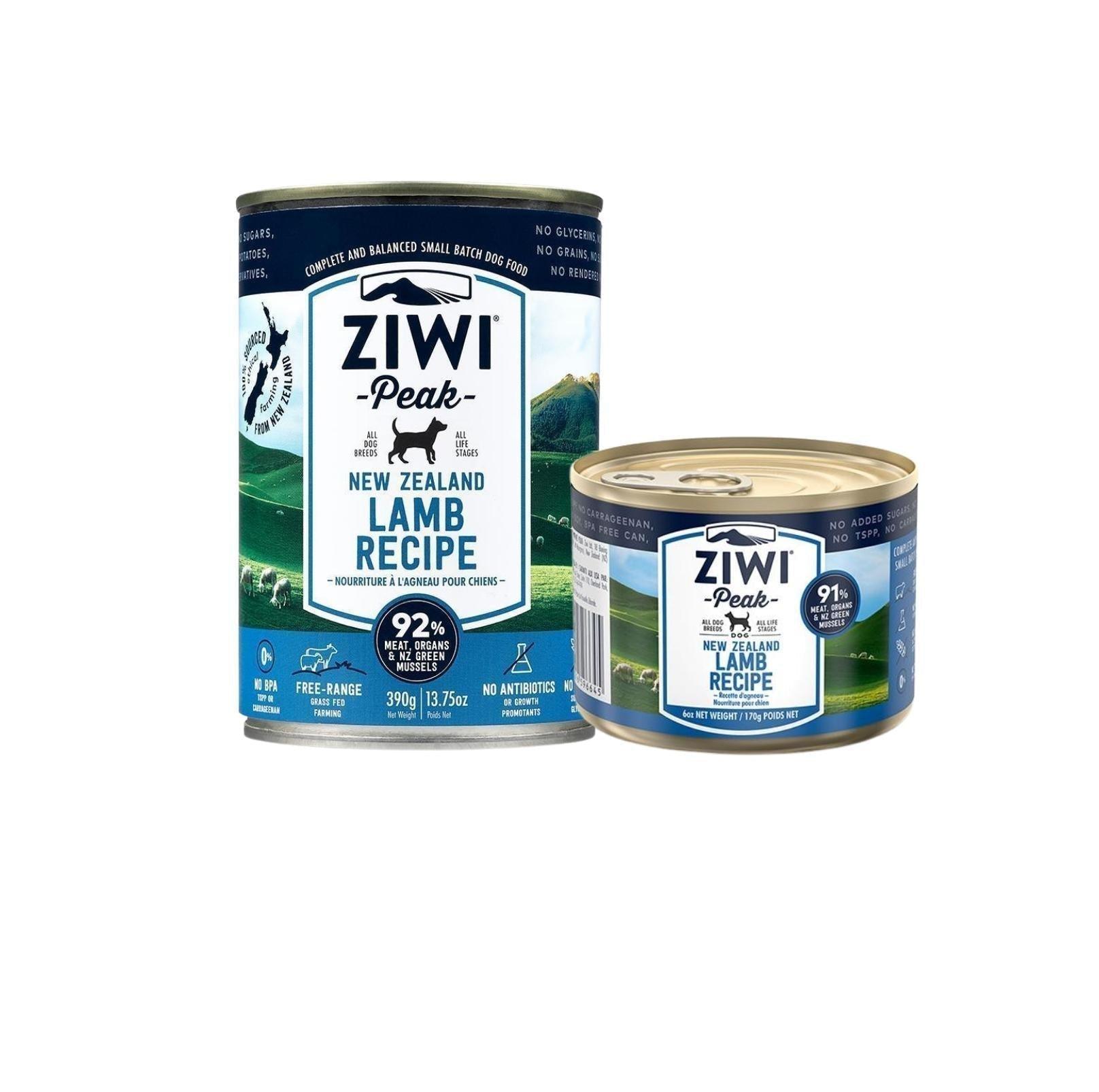 ZIWI Peak Dog Lamb Food Can - {{product.type}} - PawPawUp